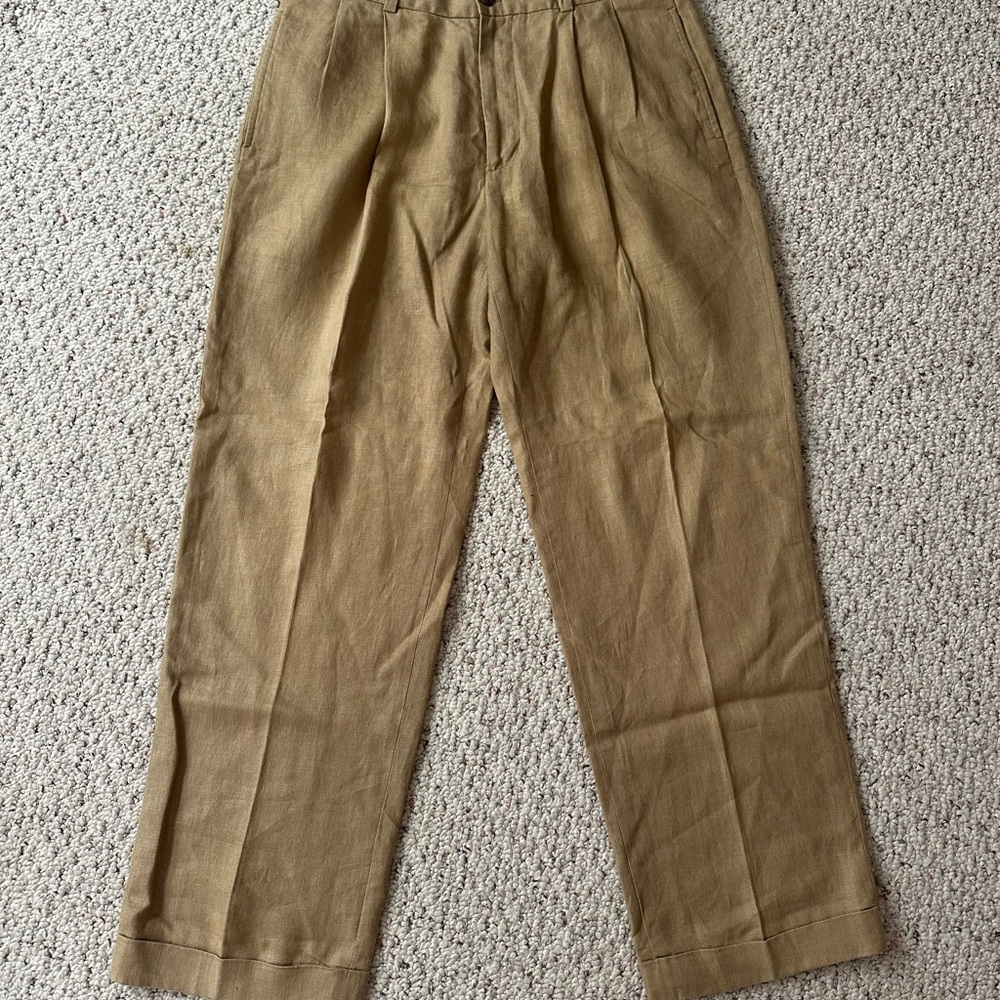 100% Linen Brooks Brothers Pants